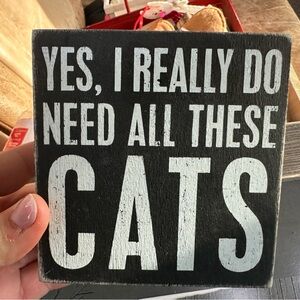 Yes I really do need all of these cats